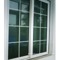 Conch Profile Sliding UPVC Window with Grid